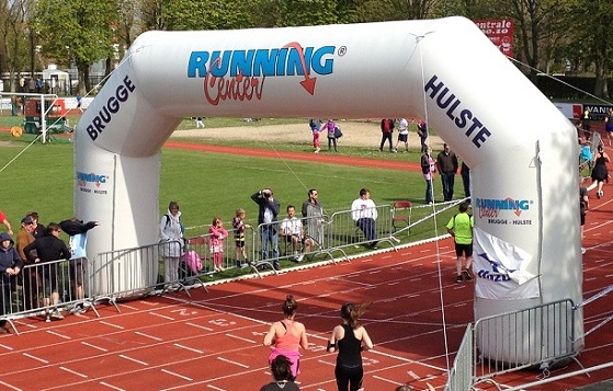 Finishbogen en inflatables